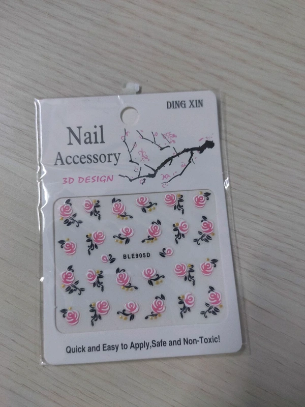 Nail Accesories 3d Design (1peice) Random Design Will Be Given  - Regular