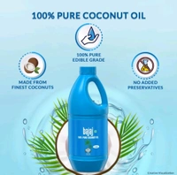 Bajaj 1L Coconut Oil • - 10 Packs