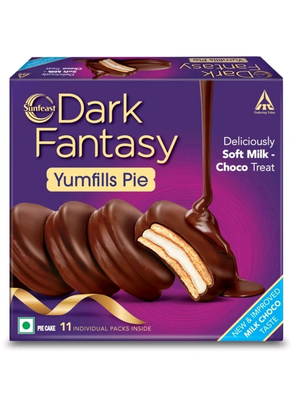 Sunfeast Dark Fantasy Yumfills Cookie Cake (242 g) • (BUY 1 GET 1) 