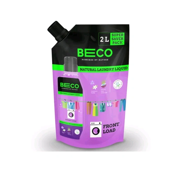 BECOPOWERED BY NATURENATURAL LAUNDRY LIQUID 2L *
