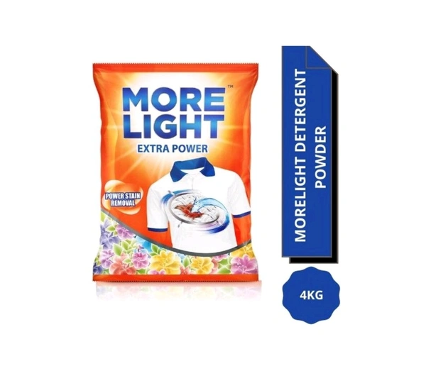 More Light Detergent Powder 4 Kg *