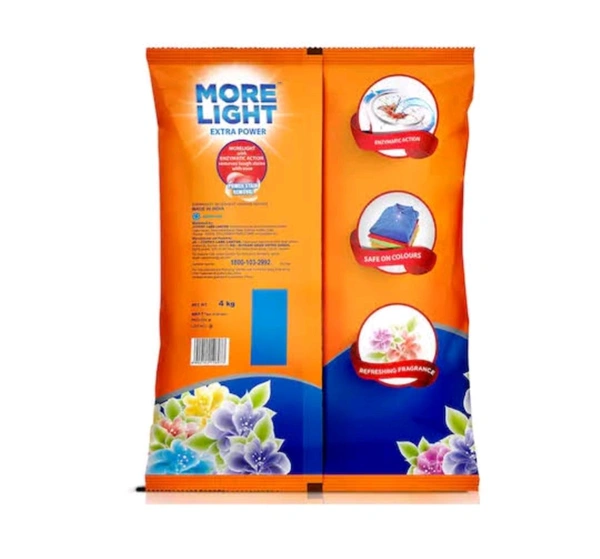 More Light Detergent Powder 4 Kg *