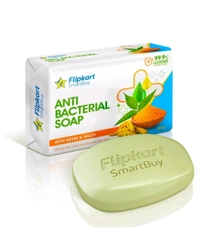 Flipkart SmartBuy Anti-bacterial & Moisturising Soap - Neem & Turmeric (Face Cleasing Saban) (6 x 100 g)