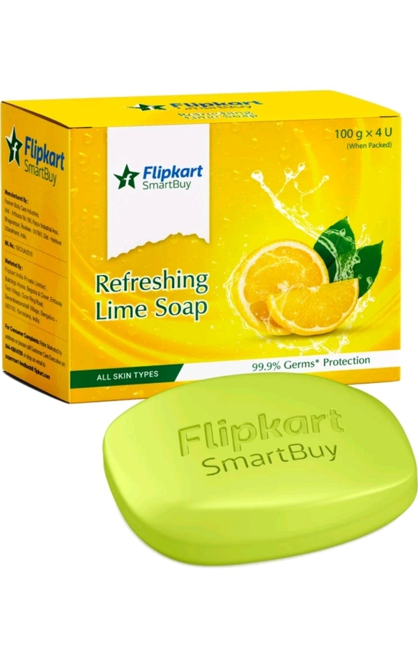 Flipkart SmartBuy Refreshing Lime Soap (4 x 100 g)