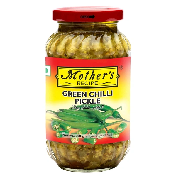 Mother's Recipe Green Chilli Pickle (300g)