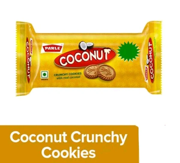 PARLE COCONUT 26% Extra CRUNCHY COOKIES 76g