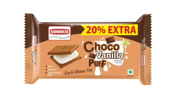 SOBISCO 20% EXTRA Choco Vanilla Puff 36g