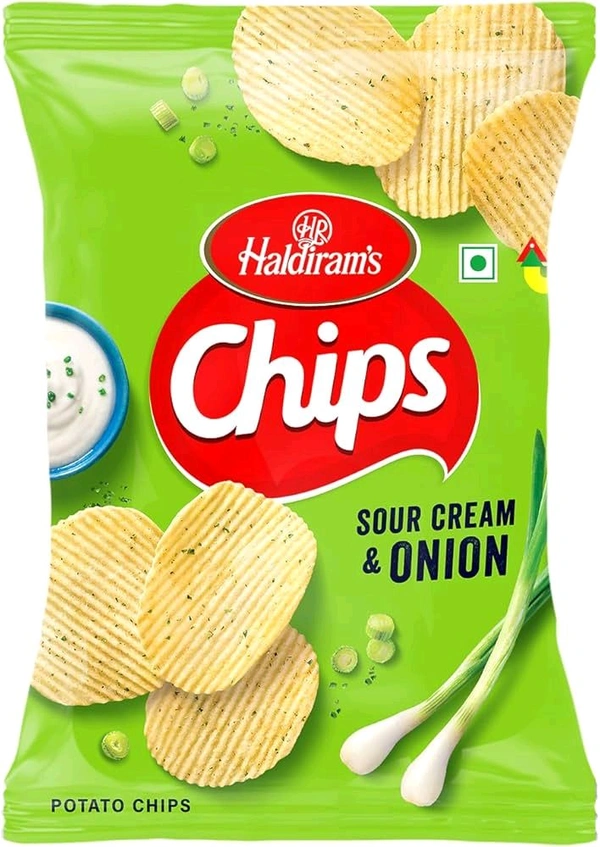 Haldiram Chips Sour Cream & Onion 13g~