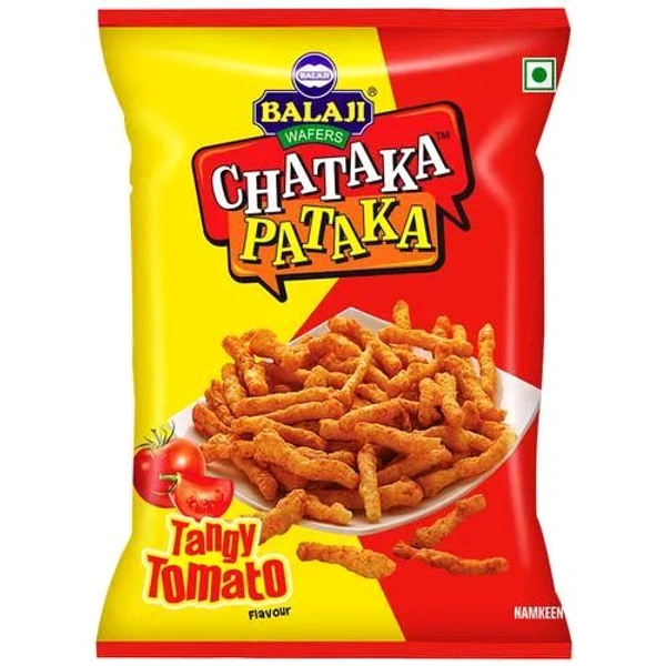 Balaji Wafers Chataka Pataka Tangy Tomato Flavour 25g~