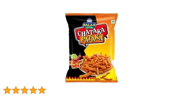 Balaji Chataka Pataka Flamin Hot 25g~
