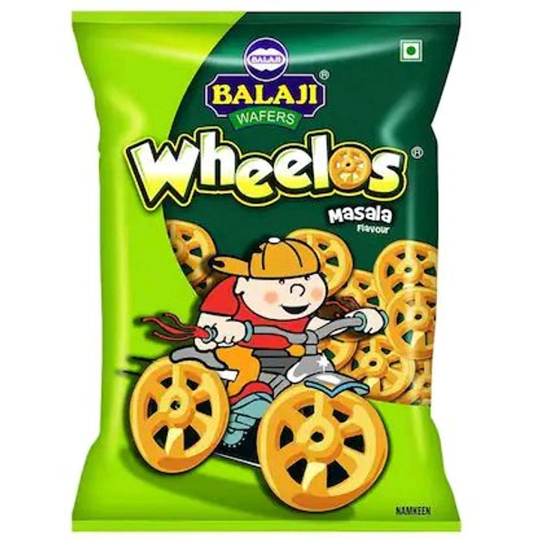 Balaji Wafers Wheelos Masala 22g-