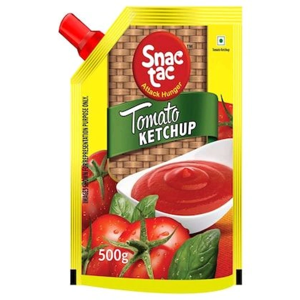 Snac tac Tomato Ketchup 500g*"