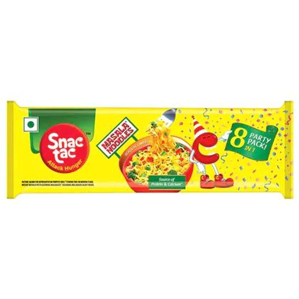Snac tac MASALA NOODLES 8 Packs*"