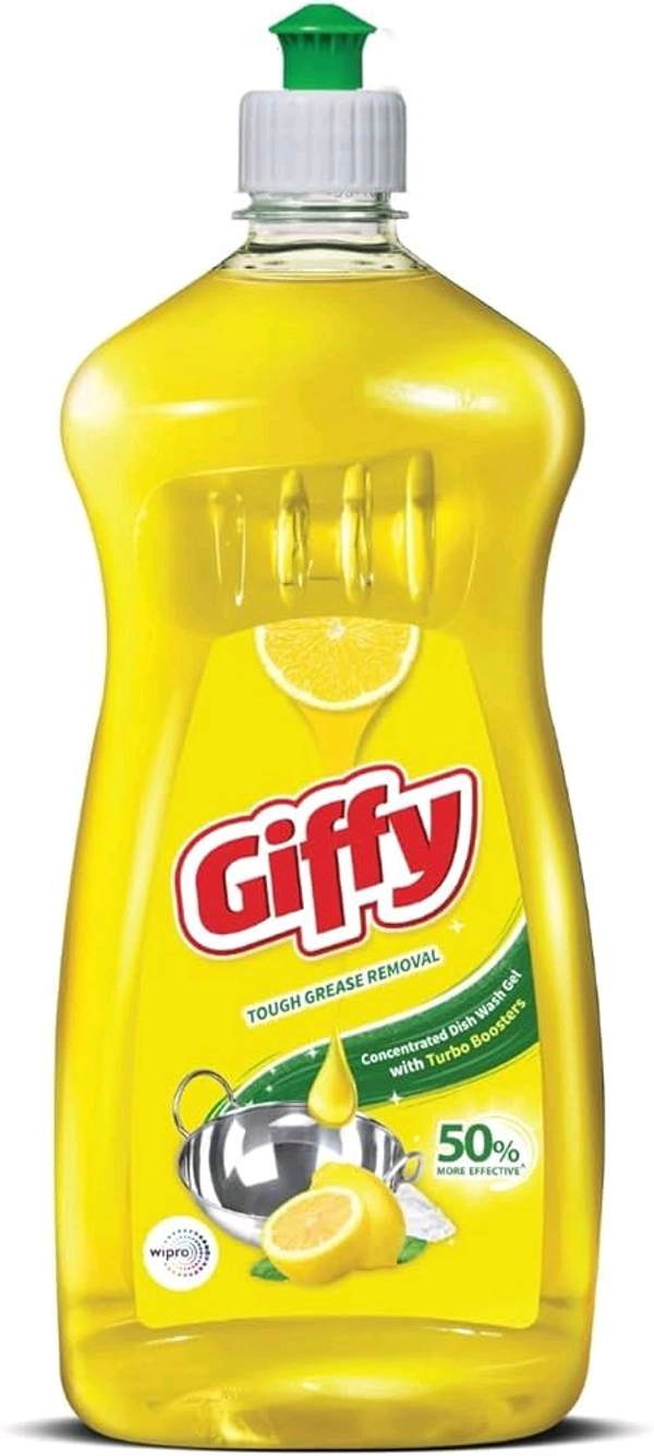 Giffy Dish Wash Salt And Lemon 250ml*"
