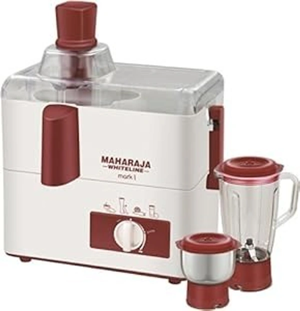 MAHARAJA WHITELINE MARK 1 HAPINESS WHITE JUICER MIXER GRINDER 450 WATT