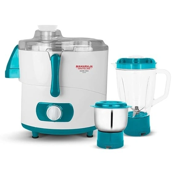 MAHARAJA WHITELINE MARK DEO PLUS JUICER MIXER GRINDER 450W