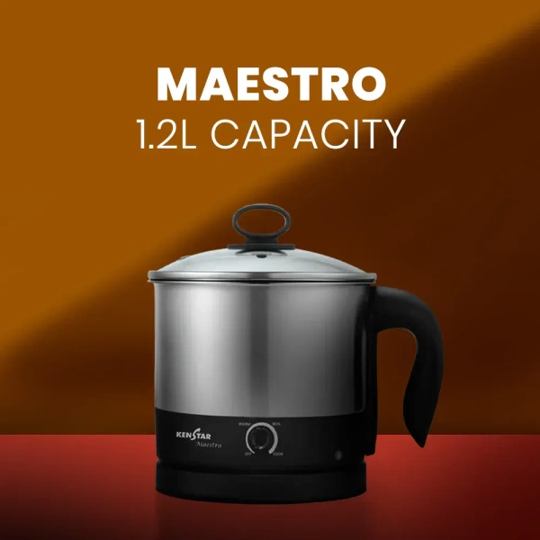 KENSTAR MAESTRO MULTI COOKER ELECTRIC KETTLE 1.2 L
