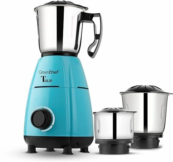 GREENCHEF TULIP MIXER GRINDER 600W 3 JAR