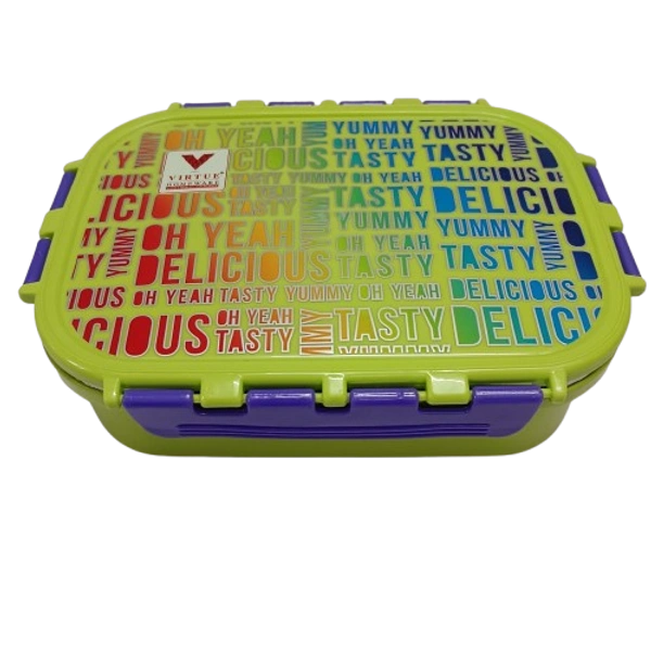 VIRTUE BREAKTIME BIG 2PC SET STAINLESS STEEL LUNCH BOX (GREEN)
