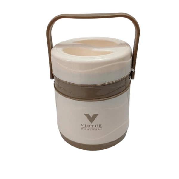 VIRTUE VOGUE 3 INSULATED TIFFIN WITH 3 STAINLESS STEEL CONTAINERS
