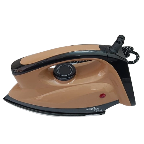 KENSTAR BIGSOLE 1000-WATT DRY IRON - Black, 27.5, 13.5, 11