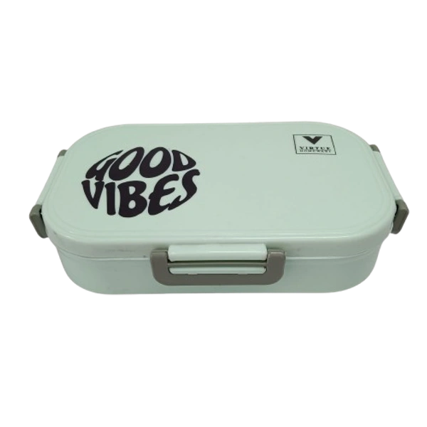 VIRTUE DINEOUT 2 PARTITION STAINLESS STEEL LUNCH BOX