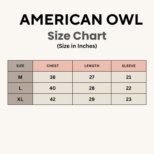 American Owl AMERICAN OWL Casual Shirts  Full Sleeves Stripes CAO005 - M
