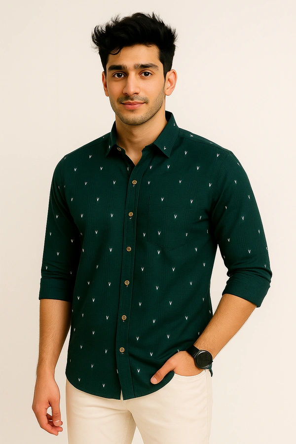 Mr Cuffs MR CUFFS Casual Shirts Full Sleeves Prints CMC001 - XL