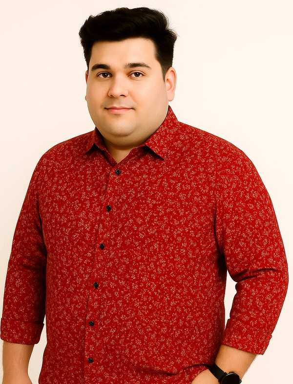 Ekstra EKSTRA Casual Shirts Plus Size Full Sleeves Prints CE004 - 4XL
