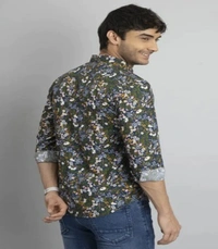 Roman Island ROMAN ISLAND Casual Shirts Full Sleeves Prints CR004 - M