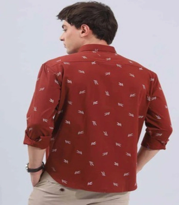 Roman Island ROMAN ISLAND Casual Shirts Full Sleeves Prints CR002 - M