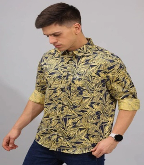 Roman Island ROMAN ISLAND Casual Shirts Full Sleeves Prints CR005 - M
