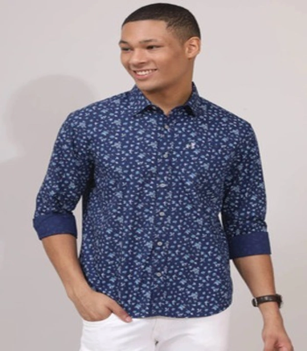Roman Island ROMAN ISLAND Casual Shirts Full Sleeves Prints CR007 - M