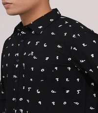 Roman Island ROMAN ISLAND Casual Shirts Full Sleeves Prints CR008 - M