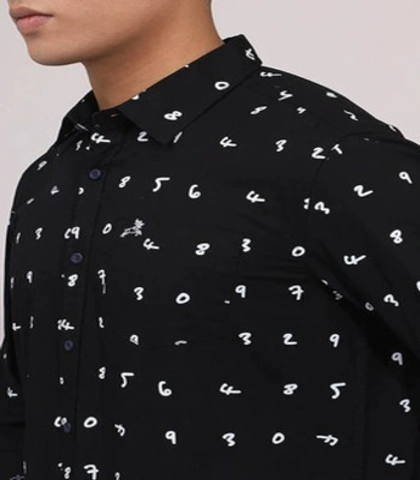 Roman Island ROMAN ISLAND Casual Shirts Full Sleeves Prints CR008 - M