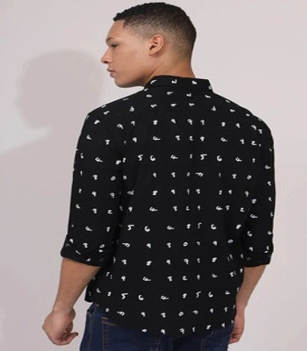 Roman Island ROMAN ISLAND Casual Shirts Full Sleeves Prints CR008 - M