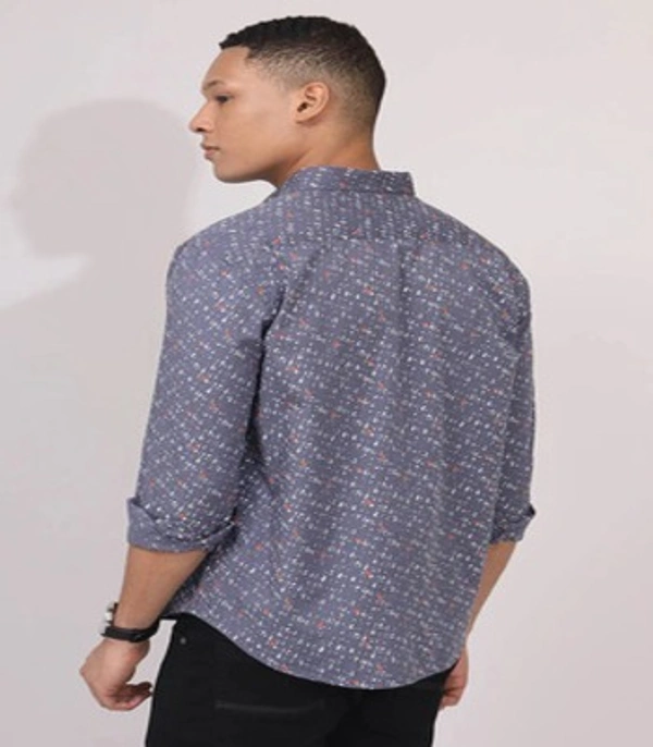 Roman Island ROMAN ISLAND Casual Shirts Full Sleeves Prints CR009 - M