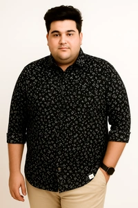 Ekstra EKSTRA Casual Shirts Plus Size Full Sleeves Prints CE002 - 5XL