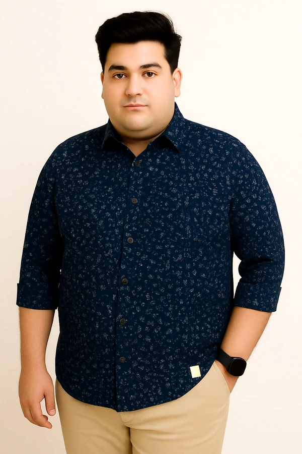 Ekstra EKSTRA Casual Shirts Plus Size Full Sleeves Prints CE003 - 4XL