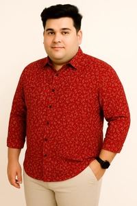 Ekstra EKSTRA Casual Shirts Plus Size Full Sleeves Prints CE004 - 4XL