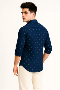 Mr Cuffs MR CUFFS Casual Shirts Full Sleeves Prints CMC004 - M