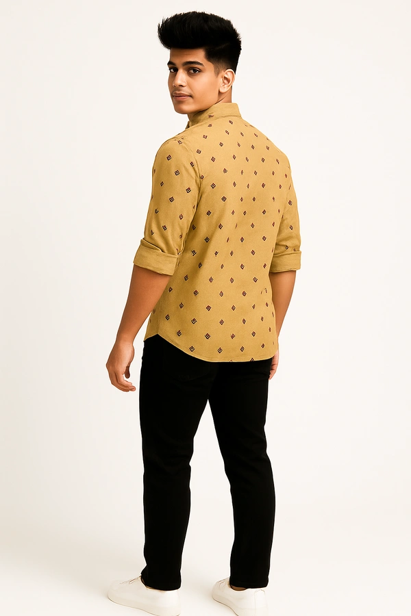 Mr Cuffs MR CUFFS Casual Shirts Full Sleeves Prints CMC006 - M