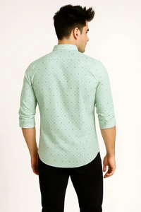 Mr Cuffs MR CUFFS Casual Shirts Full Sleeves Prints CMC010 - M