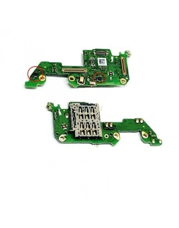 For OnePlus ACE 2V 5G Sim Card Tray Reader Slot Socket Board Connector With Microphone Sub Board 