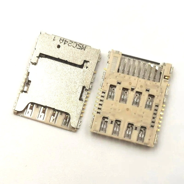 For Samsung J2 Pro J250  J4 Plus J415 G3556D I9600 Sim Card Slot Tray Reader Connector