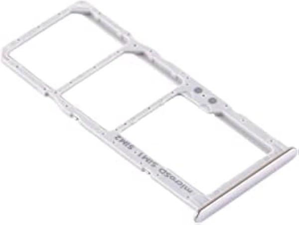 For Samsung Galaxy A51 Sim Card Tray Outer Slot Holder Silver