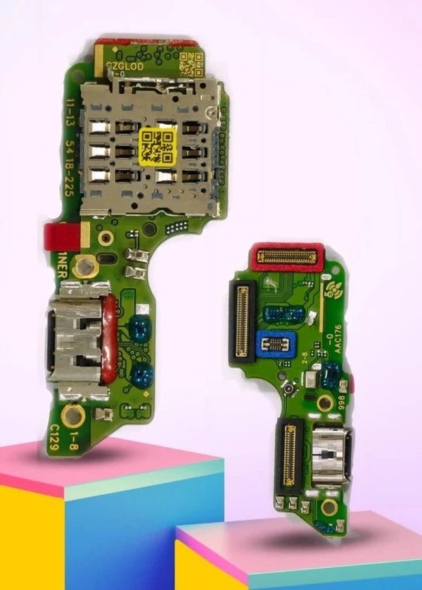 For Oppo F27 5G Charging Port Sim Socket Mic Flex PCB