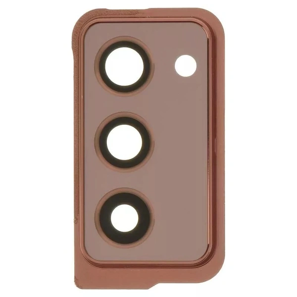 For Samsung Galaxy Z Fold 2 Rear Back Main Camera Glass Lens with Metal Frame  Bezel Bronze 