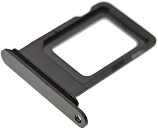 For iPhone 13 Pro Max Sim Card Holder Slot Nano Sim Tray Replacement (Midnight Black)