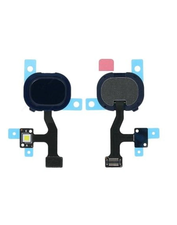 Samsung For Samsung Galaxy F41 Fingerprint Sensor With Flashlight Led Flex Cable Blue